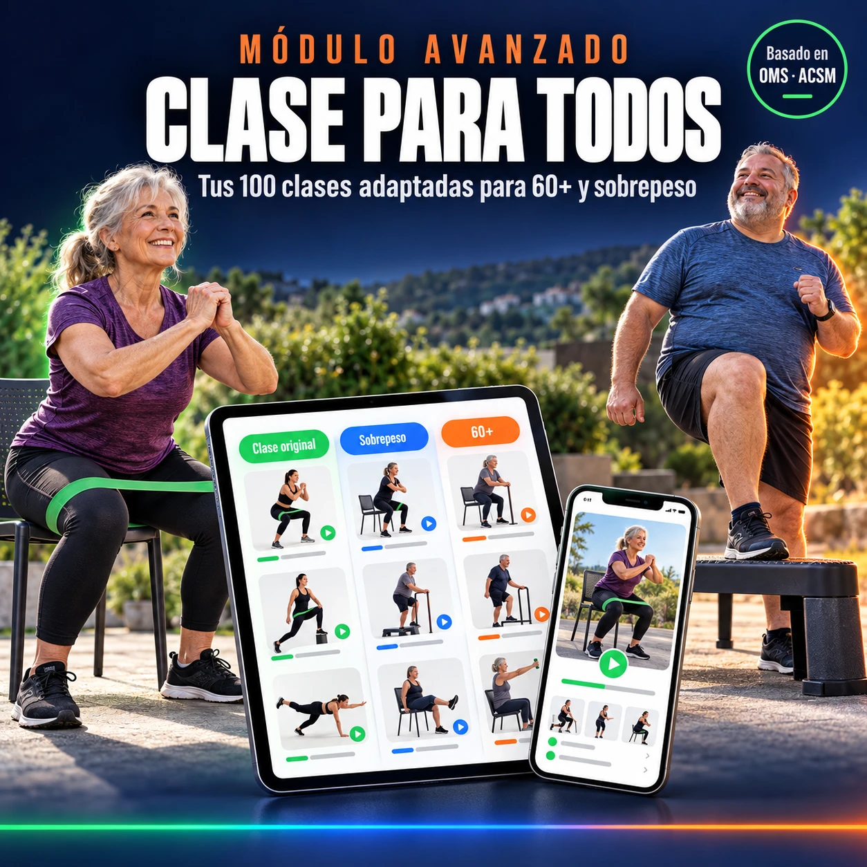 Clase Para Todos: tus 100 clases adaptadas para 60+ y sobrepeso